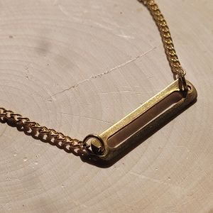 Bronze Choker Necklace